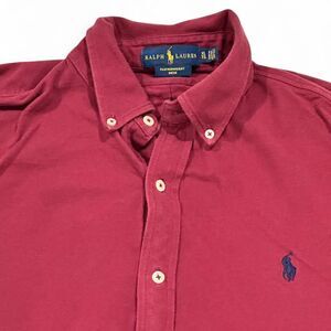 Polo Ralph Lauren Featherweight Mesh Burgundy Shirt